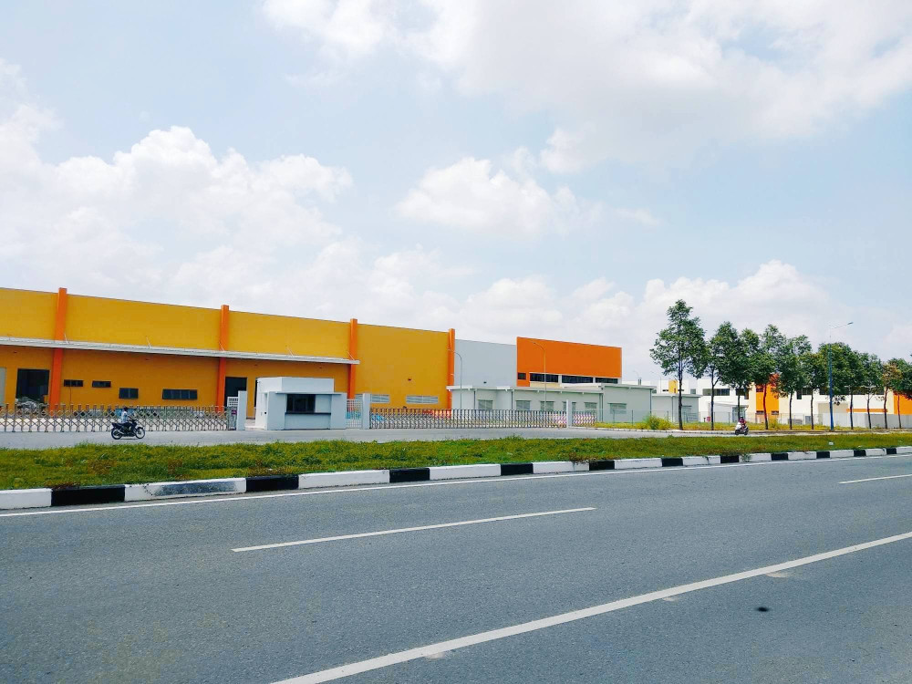 Khu nhà xưởng hiện đại tại Khu công nghiệp Mapletree Bình Dương
