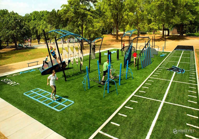 Khu tập thể dục thể thao Thăng Long Home Hiệp Phước