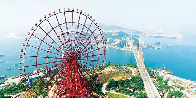 Khu vui chơi giải trí Sun World Hạ Long gần Heritage Ha Long Hotel