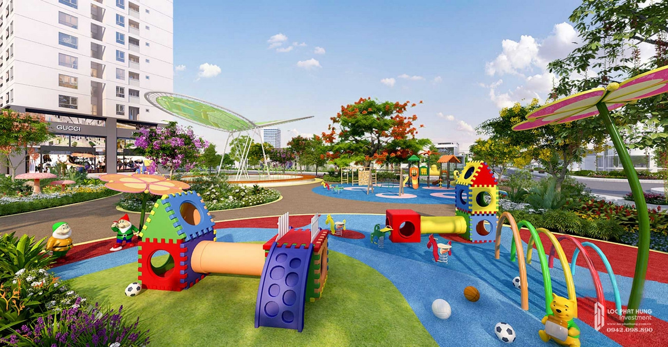 Khu vui chơi trẻ em hiện đại tại Hiệp Phước Harbour View