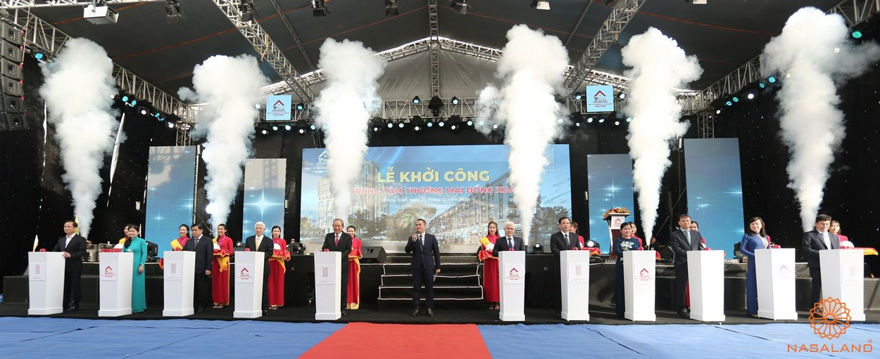 Lễ khởi công dự án Tổ hợp nhà phố thương mại The Light City Đồng Xoài