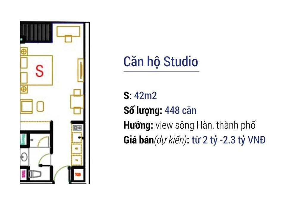 Mặt bằng chi tiết từng tầng của Vinpearl Condotel Đà Nẵng, thể hiện cách bố trí căn hộ