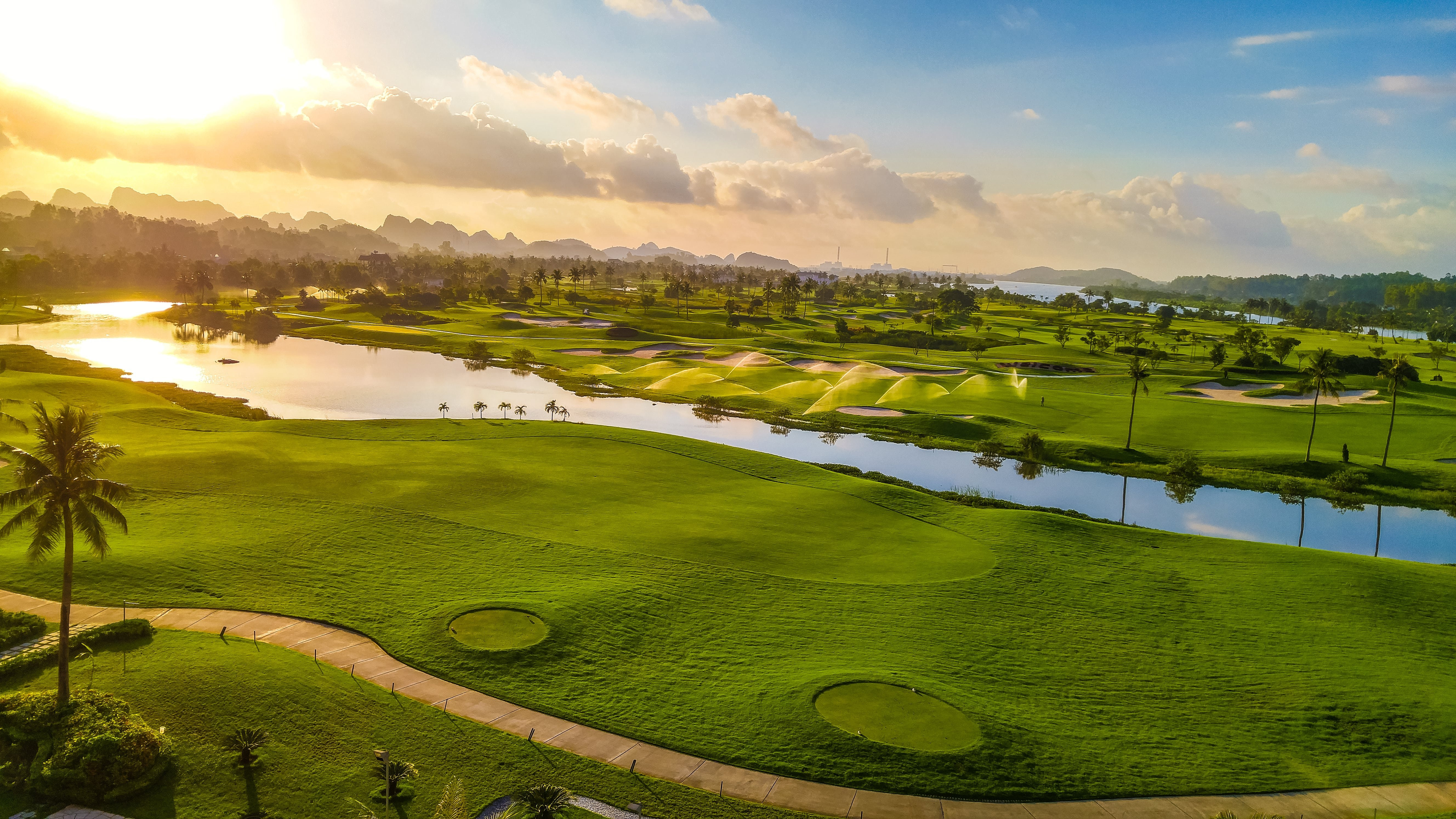 Mặt bằng quy hoạch tổng thể của Khu nghỉ dưỡng Song Gia Golf Resort - Hyundai