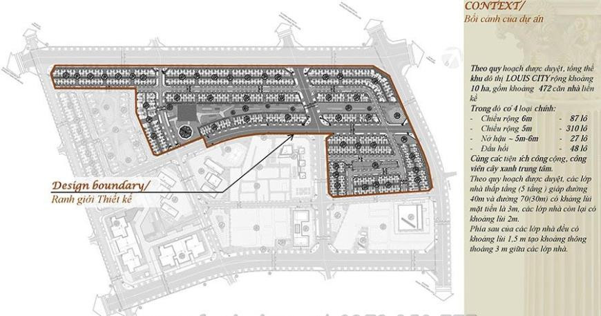 Mặt bằng tổng thể Khu đô thị Đại Mỗ