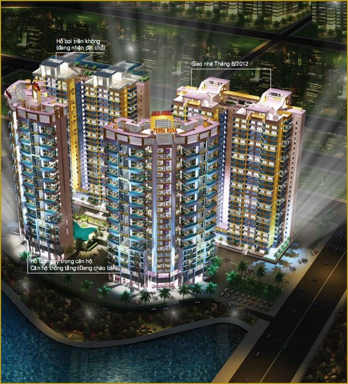 Mặt bằng tổng thể quy hoạch dự án Terra Rosa