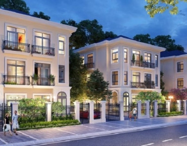 Mẫu biệt thự song lập hiện đại tại Blue Diamond Riverside