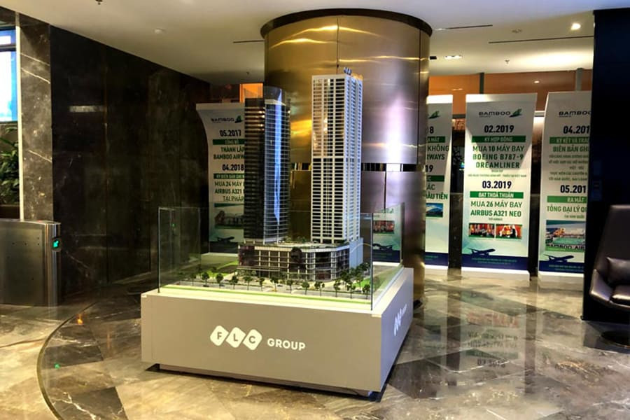 Mô hình dự án FLC Twin Towers tại Hà Nội