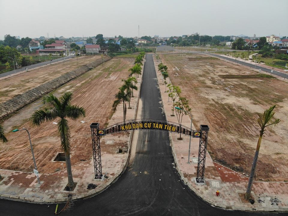 Mô hình quy hoạch tổng thể khu dân cư Tân Tiến