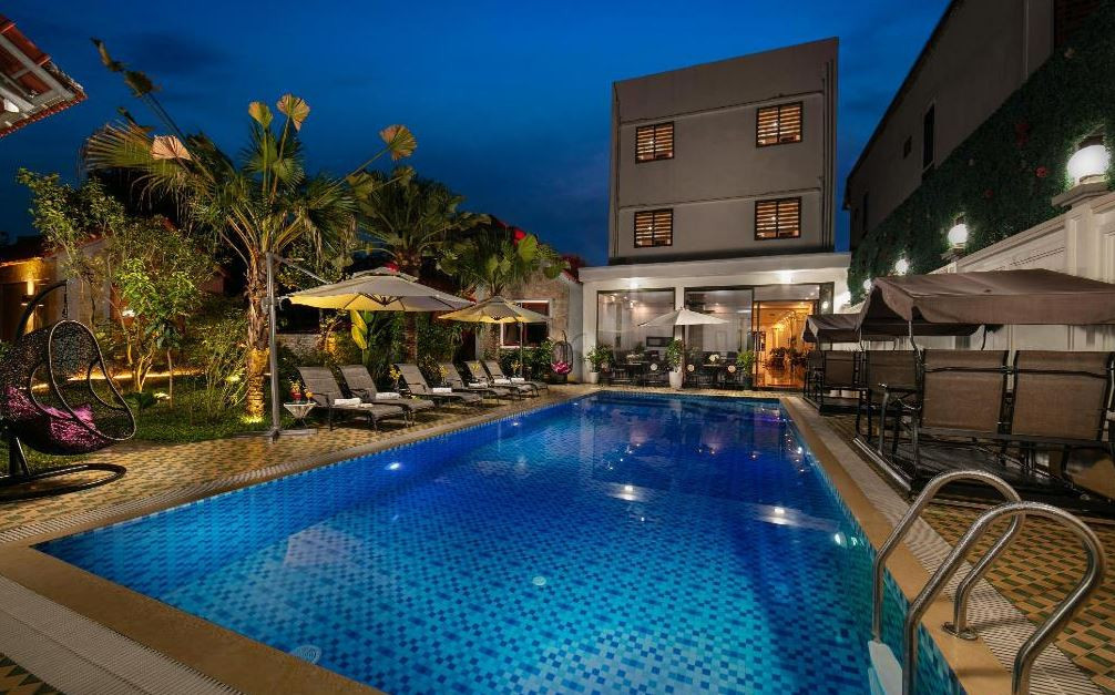 Ngoại thất Khách sạn Tam Coc Holiday với thiết kế hiện đại