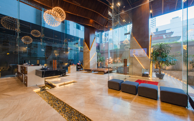 Nội thất căn hộ dịch vụ hiện đại tại Maple Hotel &amp; Apartment Nha Trang