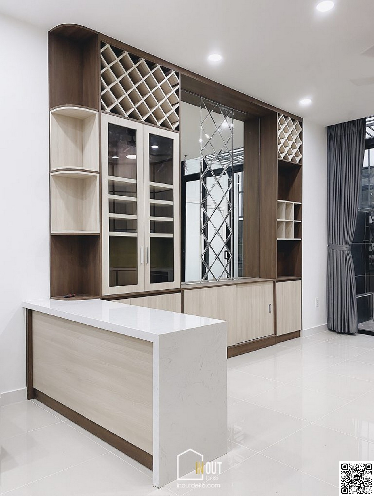 Nội thất phòng khách được bàn giao tại dự án Citi Bella