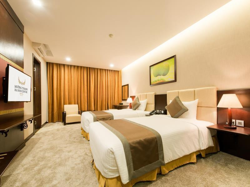 Nội thất phòng nghỉ hiện đại tại Khách sạn Mường Thanh Hà Nội Centre