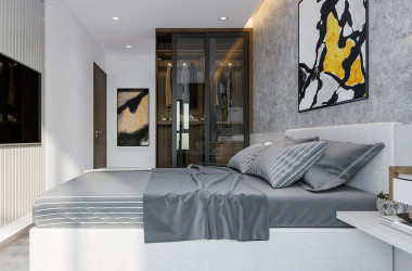 Nội thất sang trọng với phong cách tối giản tại C Sky View