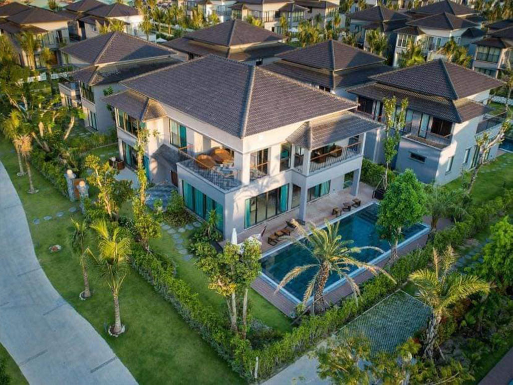 Nội thất và không gian biệt thự nghỉ dưỡng Amon Beach Resort