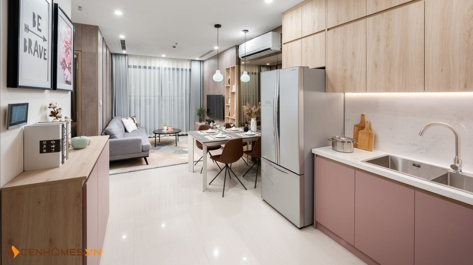 Phối cảnh kiến trúc hiện đại tại Khu đô thị sinh thái Lam Hạ