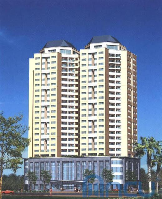 Phối cảnh tòa nhà 173 Xuân Thủy