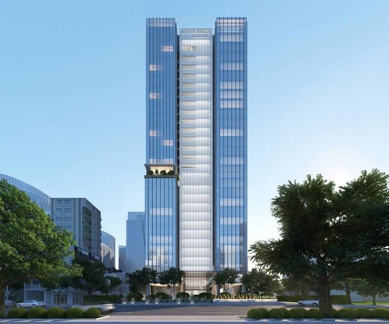 Phối cảnh tổng thể dự án căn hộ chung cư Twin Towers - Lancaster Luminaire Đống Đa