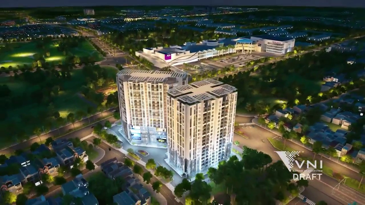 Phối cảnh tổng thể dự án Northern Diamond nhìn từ trên cao