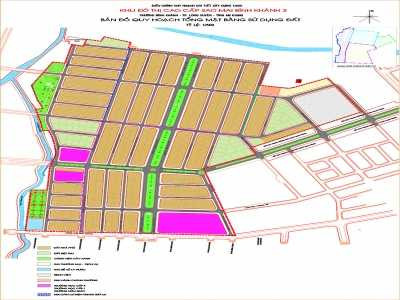 Phối cảnh tổng thể khu đô thị Sao Mai Bình Khánh 3 từ trên cao