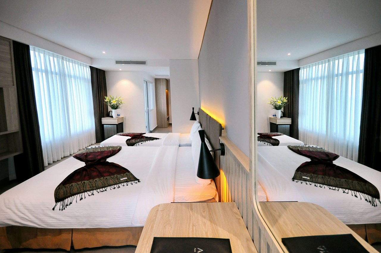 Phòng nghỉ sang trọng hướng biển tại Anrizon Hotel Nha Trang