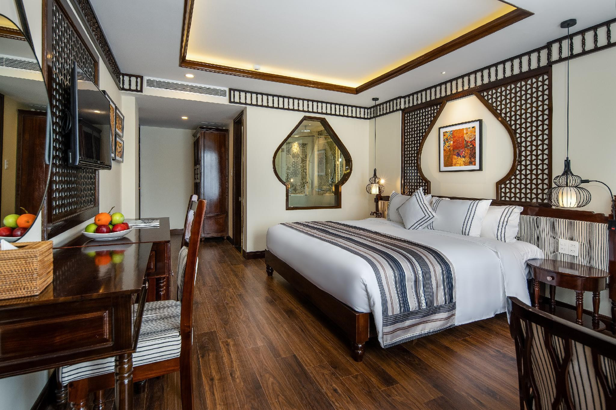 Phòng ngủ của Khách sạn Le Pavillon Hội An