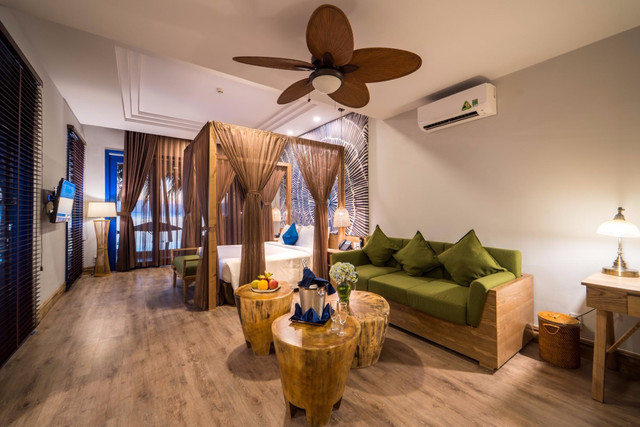 Phòng trị liệu spa thư thái tại L'azure Resort And Spa Phú Quốc, mang đến sự thư giãn tuyệt đối