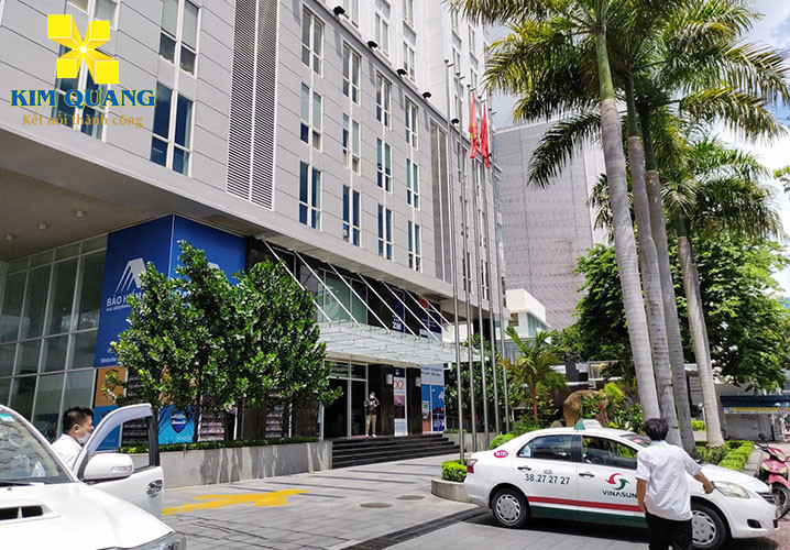 Sảnh tiếp tân sang trọng tại khu phức hợp An Phú Plaza