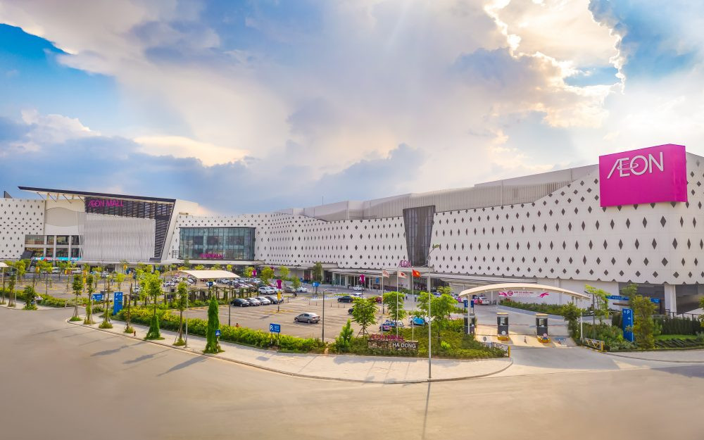 Siêu thị AEON MALL Hà Đông gần Khu biệt thự Nadyne Gardens