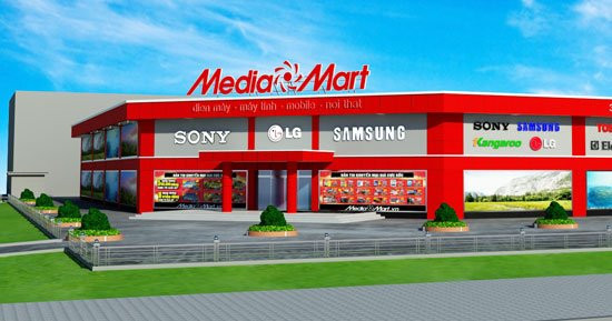 Siêu thị Media Mart tiện ích gần Khu dân cư Green Planet