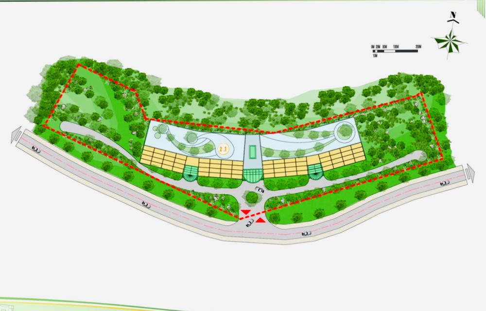 Sơ đồ mặt bằng tổng thể dự án The Fisher Village Hotel &amp; Resort Phú Yên