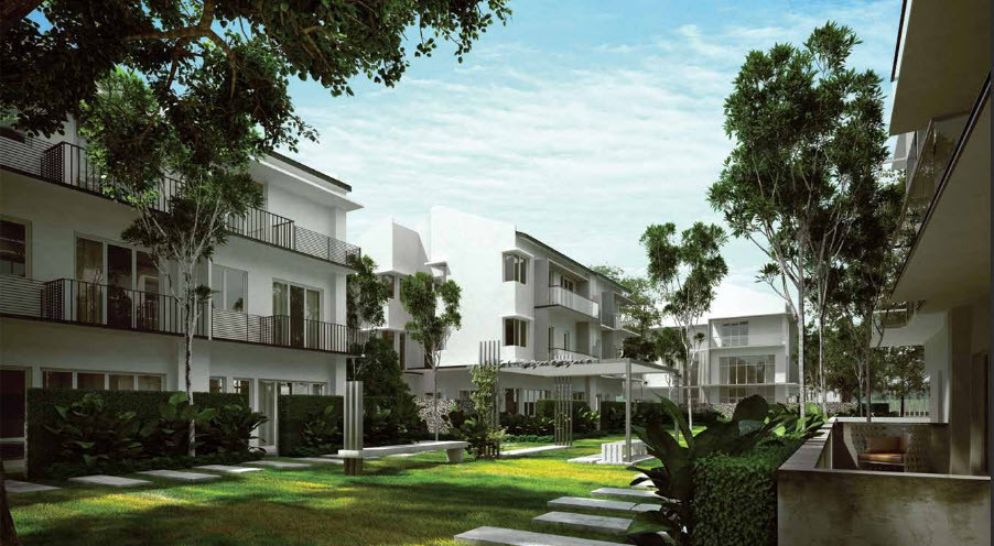 Thiết kế biệt thự song lập tại Nadyne Gardens