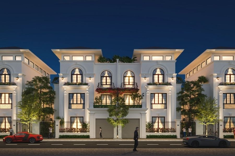 Thiết kế kiến trúc hài hòa tại Khu đô thị Hoàng Huy Riverside