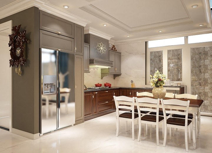 Thiết kế nội thất phòng bếp