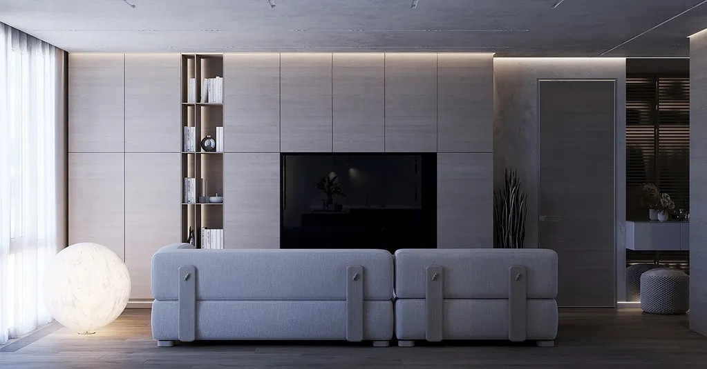 Thiết kế nội thất tối giản tinh tế cho căn hộ tại dự án Tôn Thất Thuyết