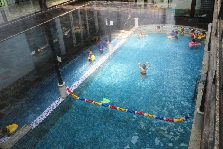 Tiện ích bể bơi thư giãn tại Liền kề Lavender 124 Vĩnh Tuy