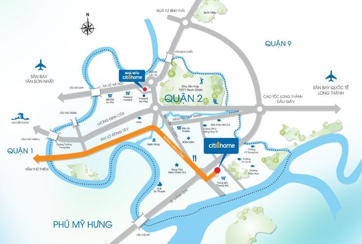 Tiện ích ngoại khu xung quanh căn hộ Citi Home
