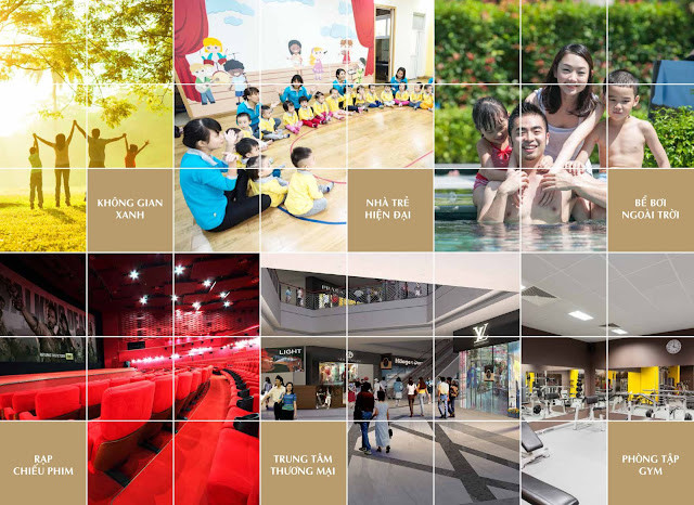 Tiện ích nội khu đa dạng tại Northern Diamond