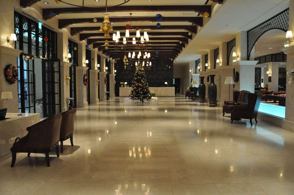 Tiền sảnh rộng rãi và tiện nghi của Song Gia Golf Resort - Hyundai