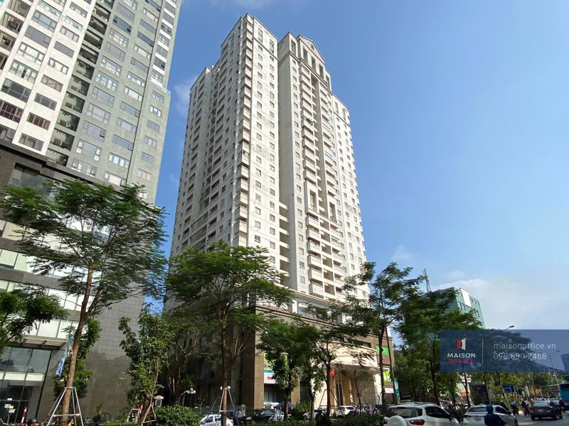 Toàn cảnh dự án căn hộ chung cư 101 Láng Hạ nhìn từ trên cao