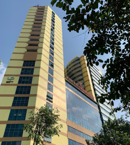 Toàn cảnh dự án Căn hộ chung cư Lương Yên từ trên cao