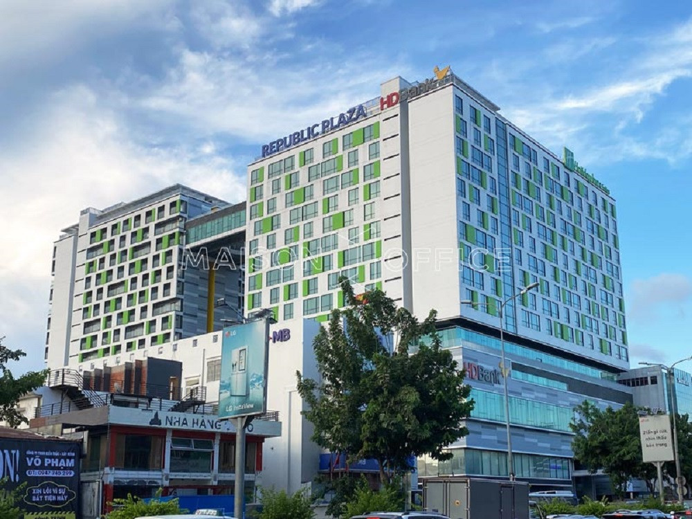 Toàn cảnh dự án Căn hộ chung cư Republic Plaza Quận Tân Bình nhìn từ trên cao