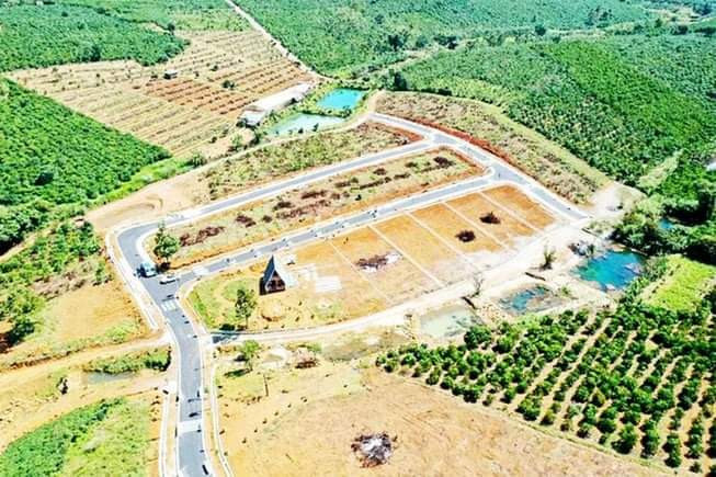 Toàn cảnh dự án Country Dream Bảo Lộc nhìn từ trên cao với không gian mở