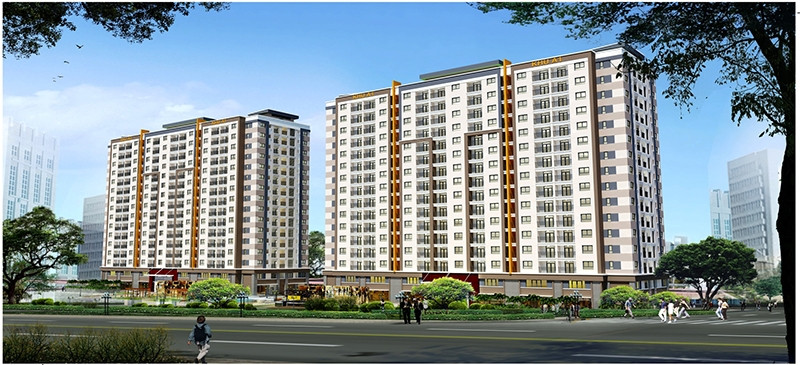 Toàn cảnh dự án Hacom Galacity với kiến trúc hiện đại