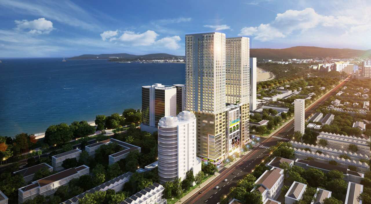 Toàn cảnh dự án khu phức hợp Gold Coast Nha Trang