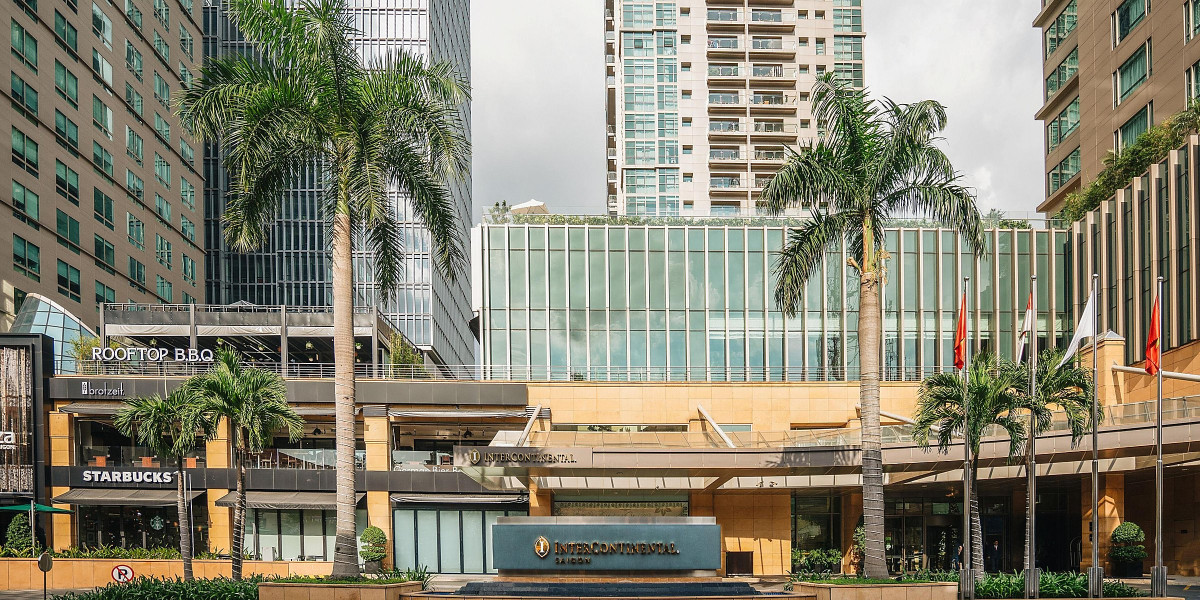 Toàn cảnh Khách sạn InterContinental Saigon, biểu tượng kiến trúc tại TP. Hồ Chí Minh