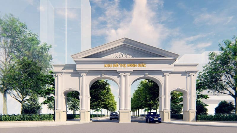 Toàn cảnh Khu đô thị Mê Linh Vista City với không gian xanh và quy hoạch đồng bộ