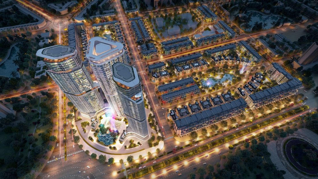 Toàn cảnh Khu đô thị mới La Celia City từ trên cao