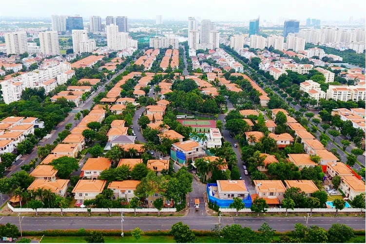 Toàn cảnh quy hoạch khu biệt thự Mỹ Quang Phú Mỹ Hưng Quận 7