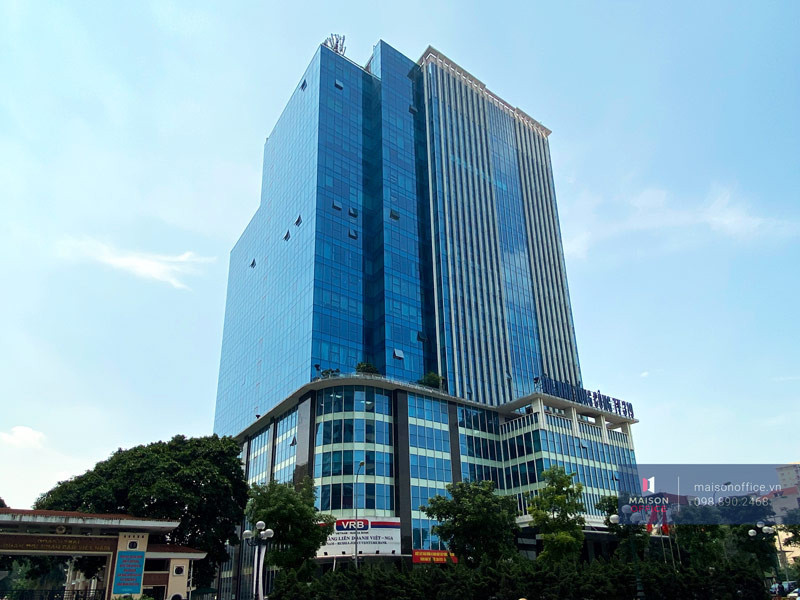 Toàn cảnh Tòa nhà văn phòng 319 Bộ Quốc Phòng hiện đại tại Cầu Giấy