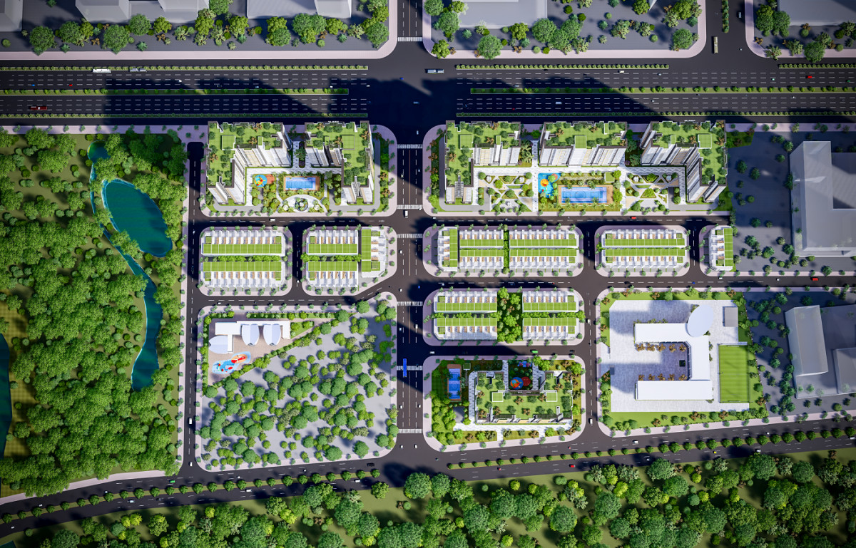 Tổng quan kiến trúc hiện đại của Khu dân cư City Gate 5